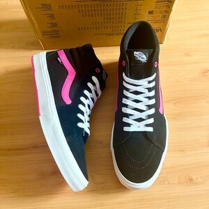 Vans BMX SK8 HI 'Black Pink' VN0005V0KMN Men’s 12.0 US